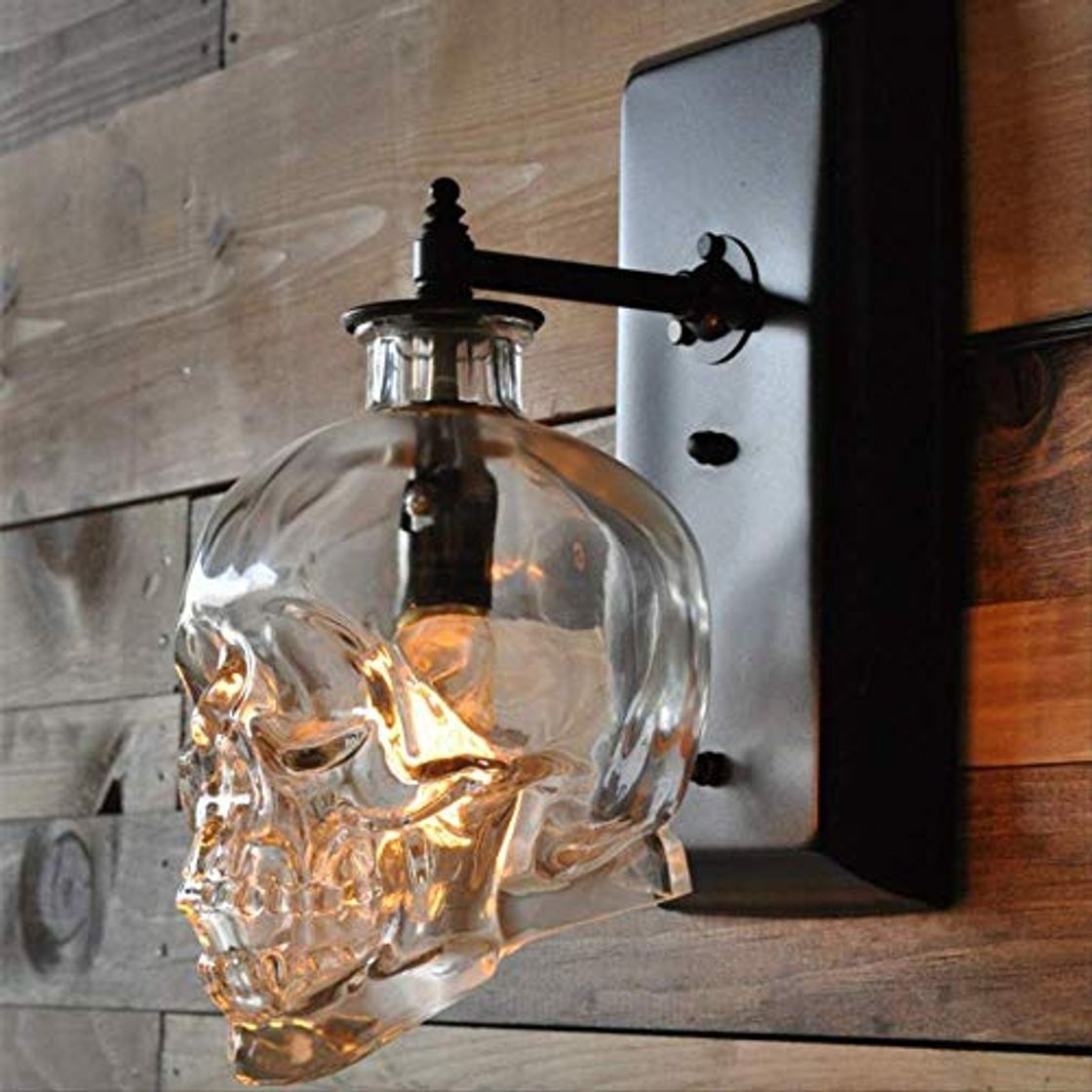 Product Lampara Pared Lamparas Apliques Luces De Pared Luces Apliques De Paredtubos Bar Luz De Pared Industrial Wind Skull Bottle Luces De Pared