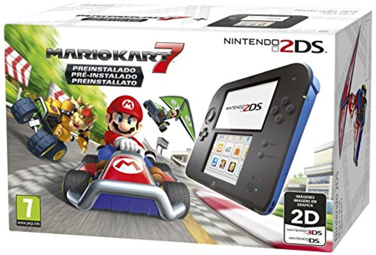 Producto Nintendo 2DS - Consola, Color Azul