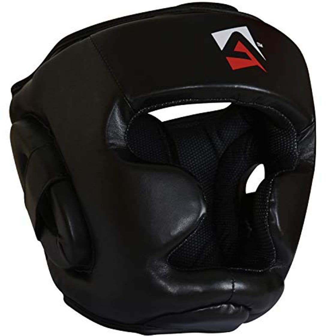 Producto AQF Casco Boxeo para MMA Entrenamiento Casco Protector Muay Thai Kick Boxing Protección para Toda la Cara