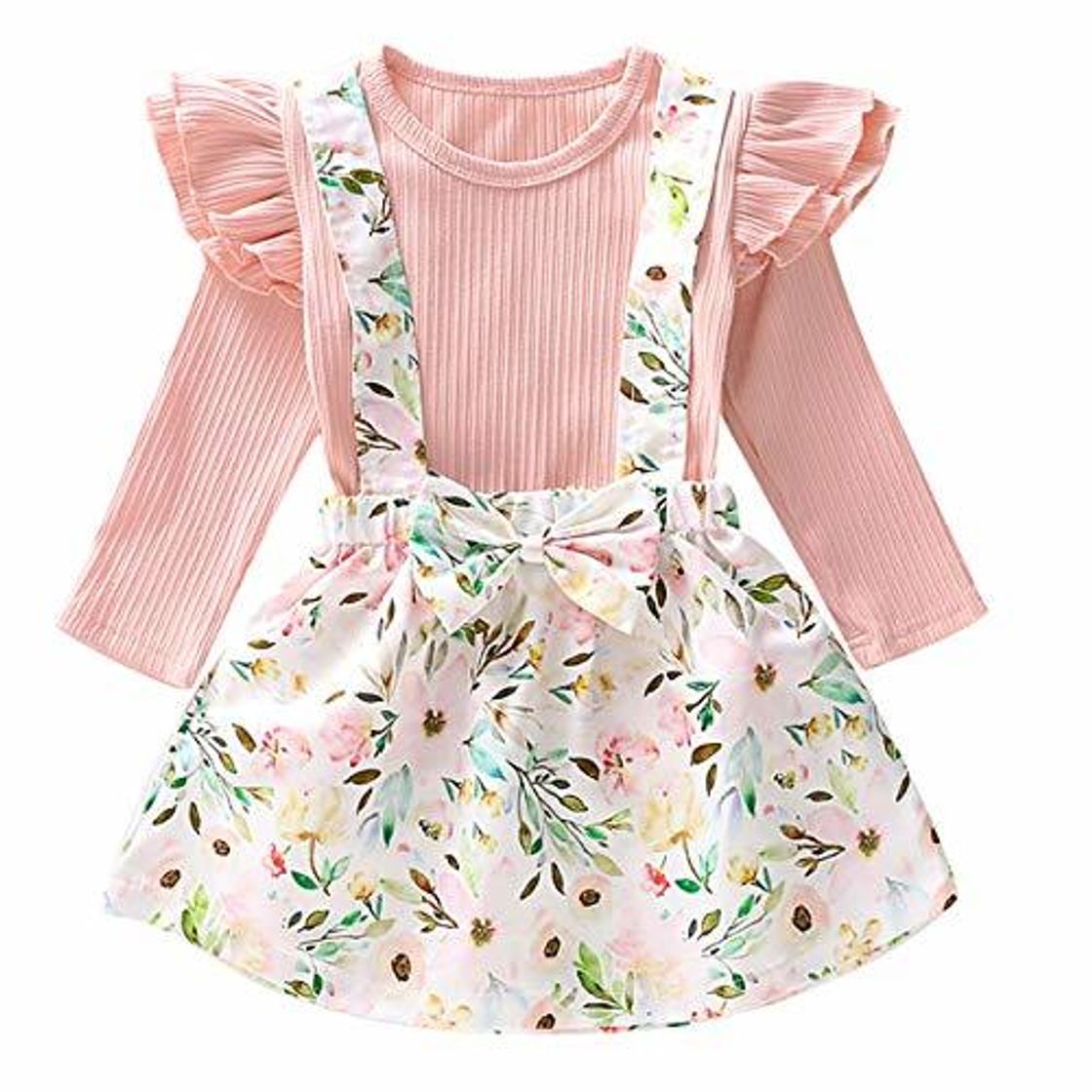 Lugar Borlai 1-6Y Conjunto de Ropa de Moda para niñas pequeñas, Conjunto de