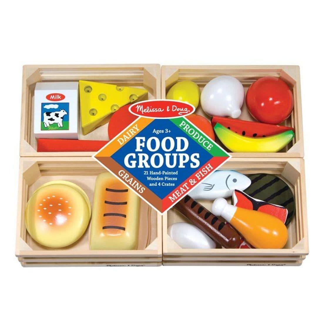 Moda Comida de madera Melissa & Doug 