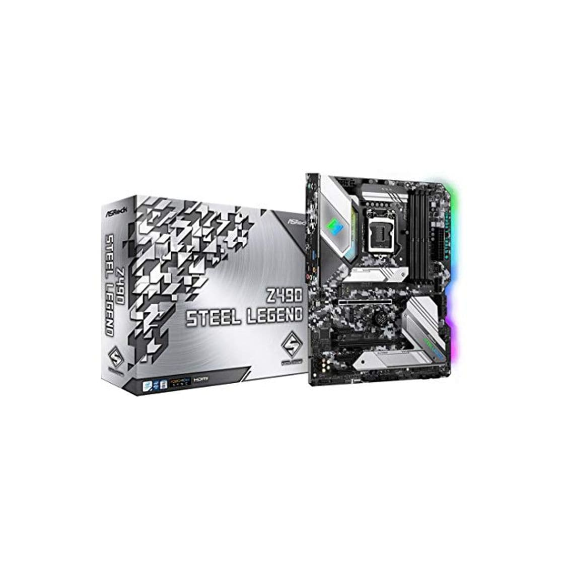 Product Asrock Z490 Steel Legend Intel Z490 ATX Placa Base 1200 Socket