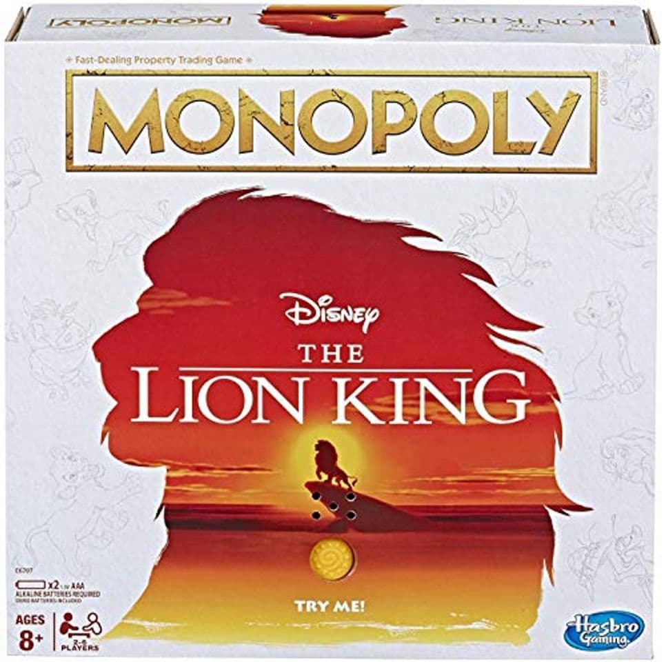 Product Monopoly Game Disney The Lion King Edition Family Board Game