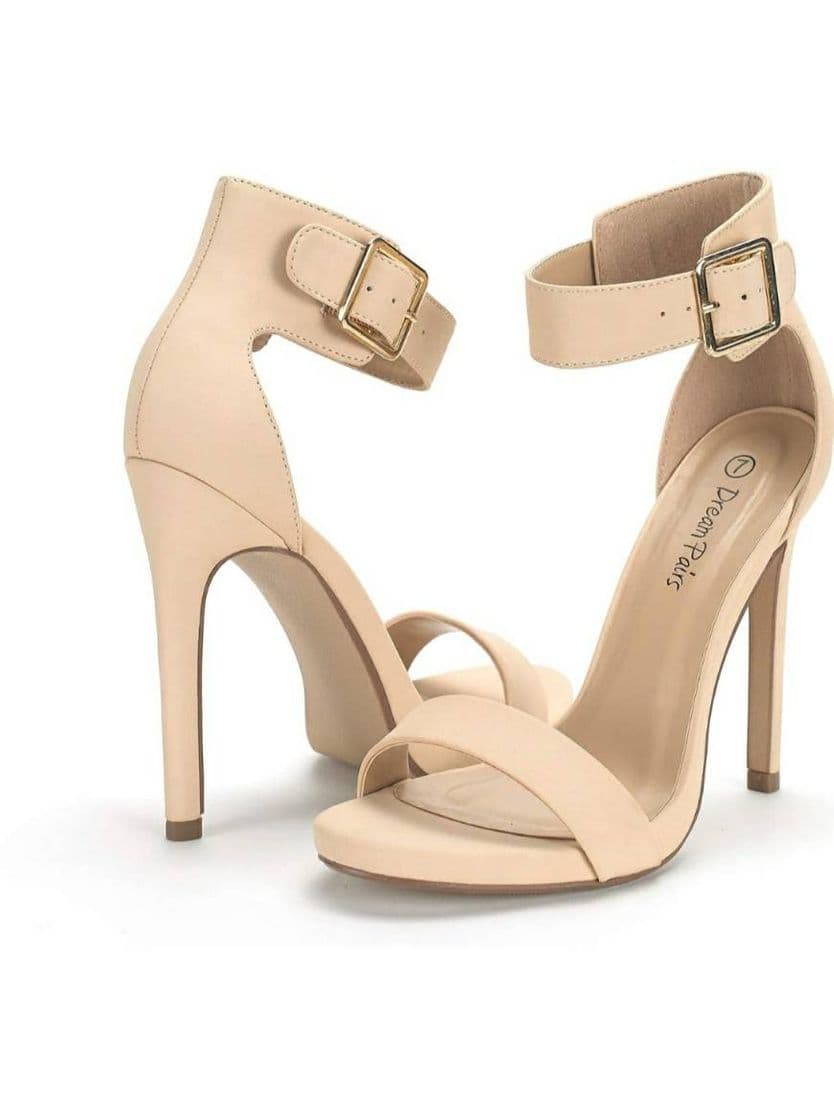 Fashion DREAM PAIRS Women's Ankle Strap Pumps Heel Sandals