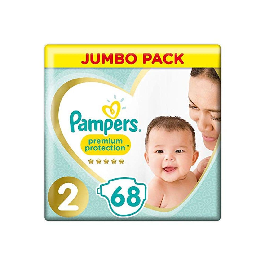 Product Pampers Premium Protection - Pañales, talla 2