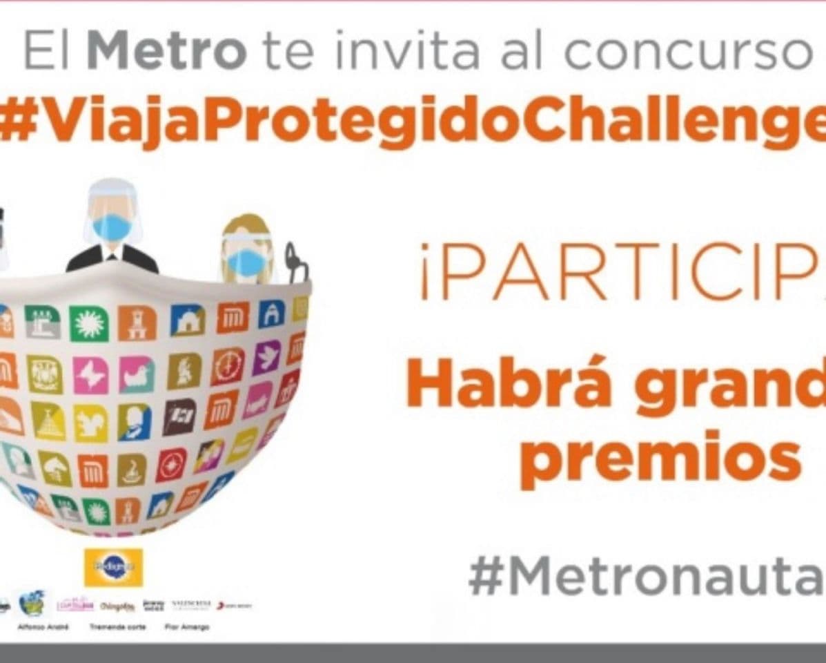 Moda Gana estos premios en el Metro con #viajaprotegidochallenge