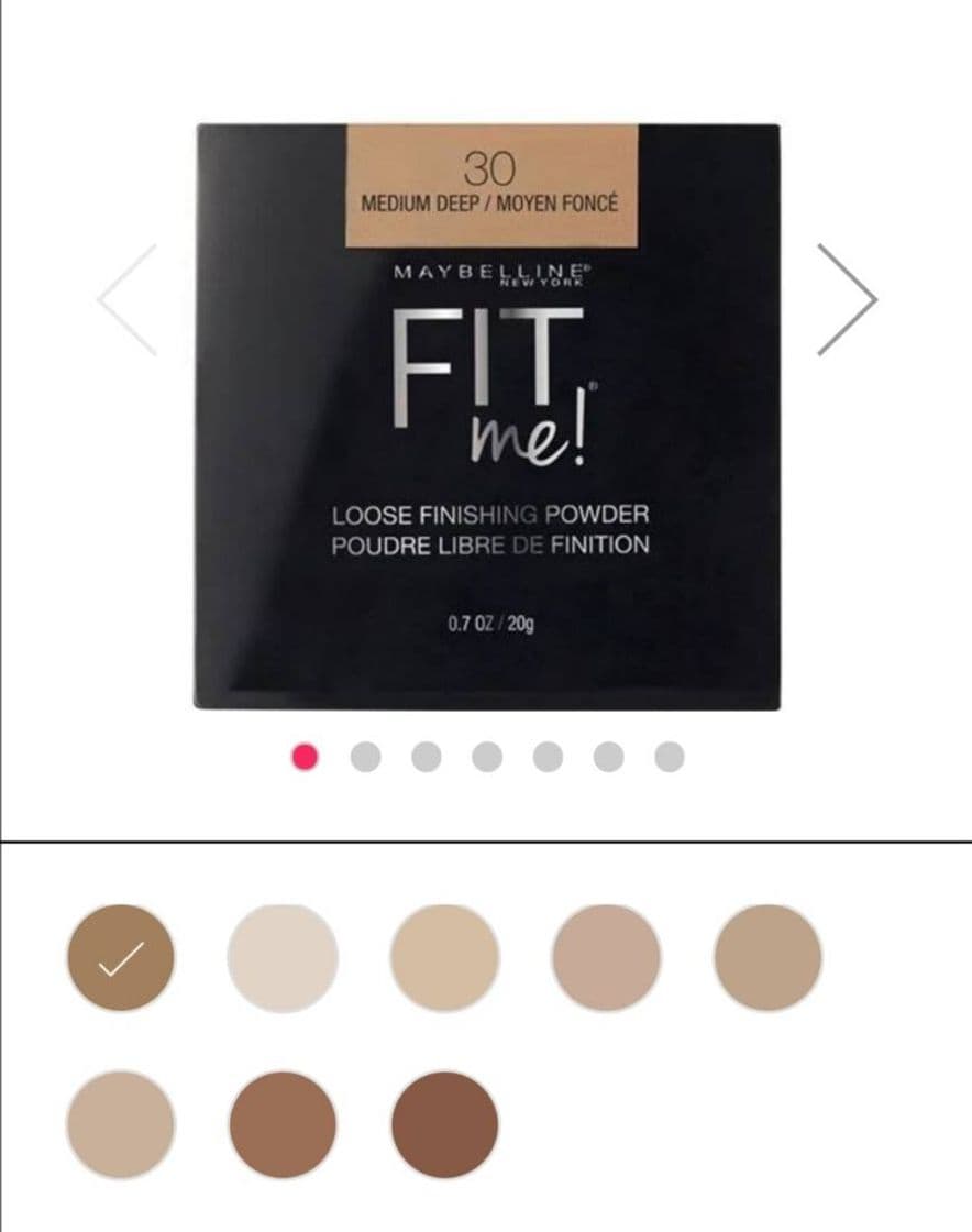 Fashion Polvo suelto Fit Me Mineral Loose Finishing Powder - Maquillaje ...