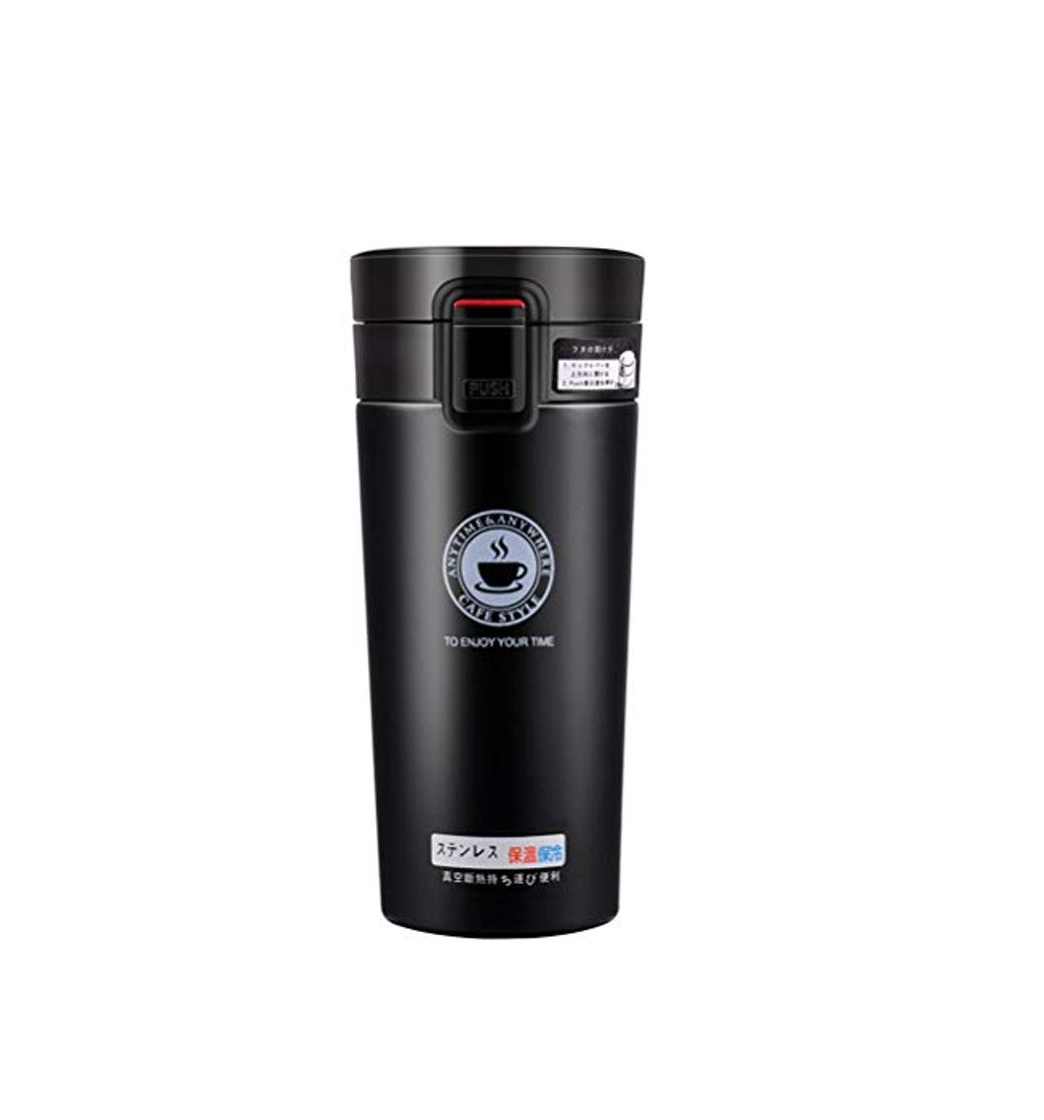 Product SLOSH Vaso Termico Café Termo Taza Termica Viaje para Llevar Sin Bpa(Negro)