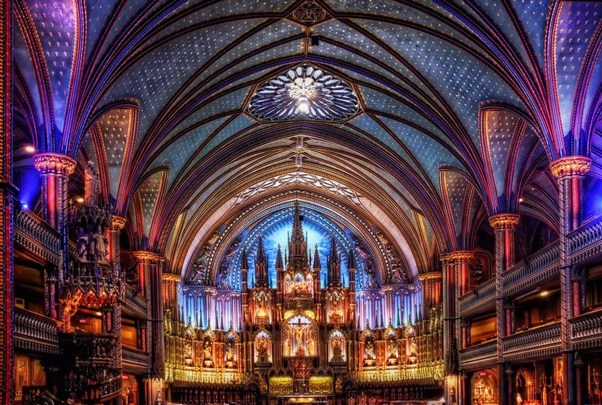 Lugar Notre-Dame Basilica of Montreal