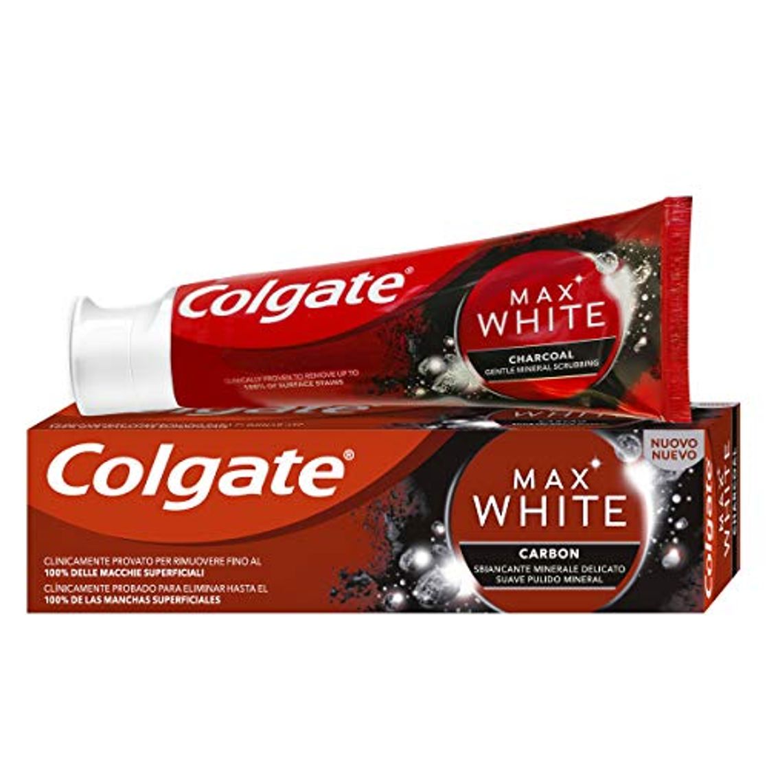 Lugar Colgate Dentr Colgate One 75 ml Mwhite Carbon 12 Unidades 75 ml