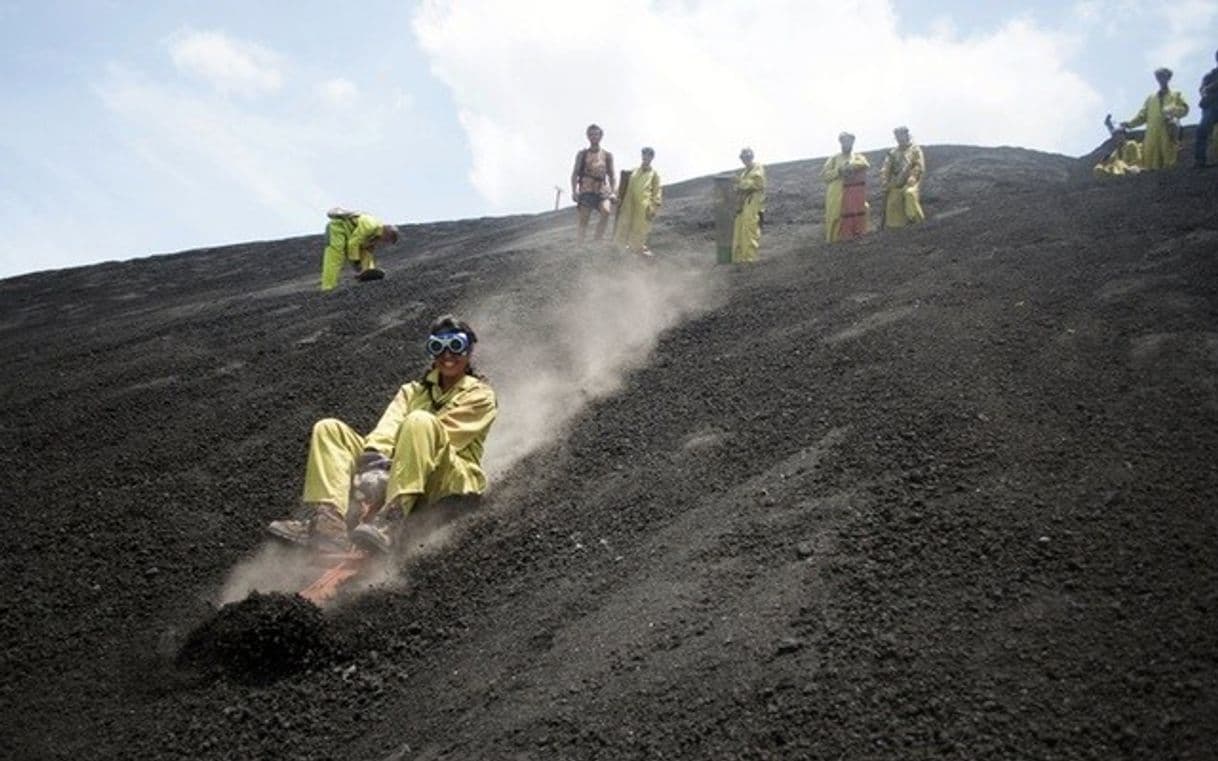 Lugar Volcan Cerro Negro