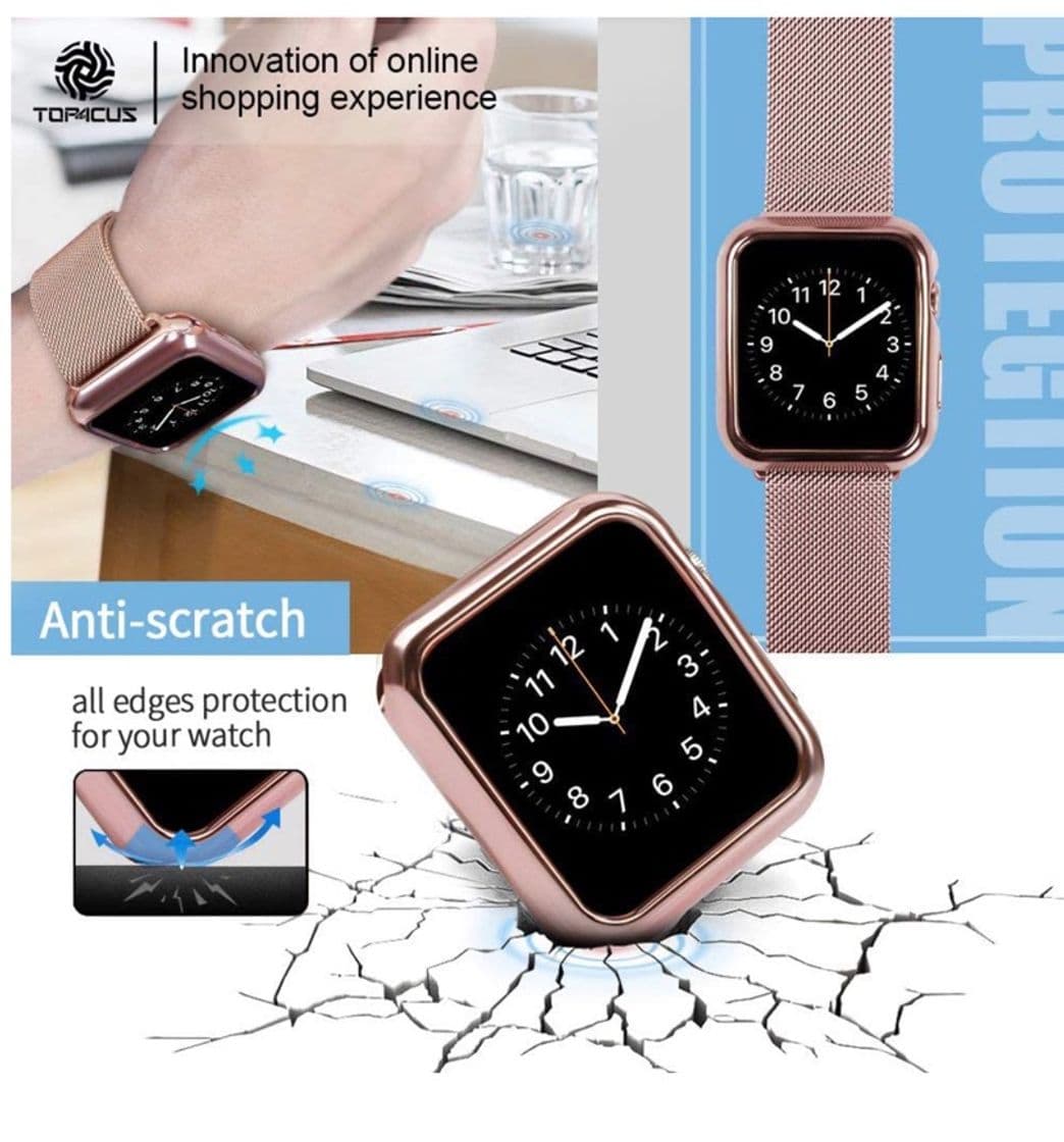 Fashion Case para apple watch serie 5,4,3