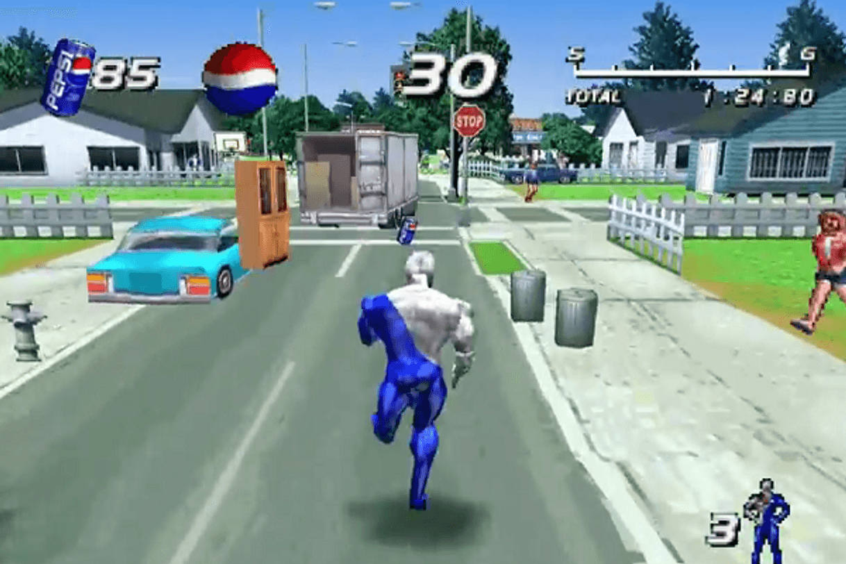 Videojuegos Pepsi Man