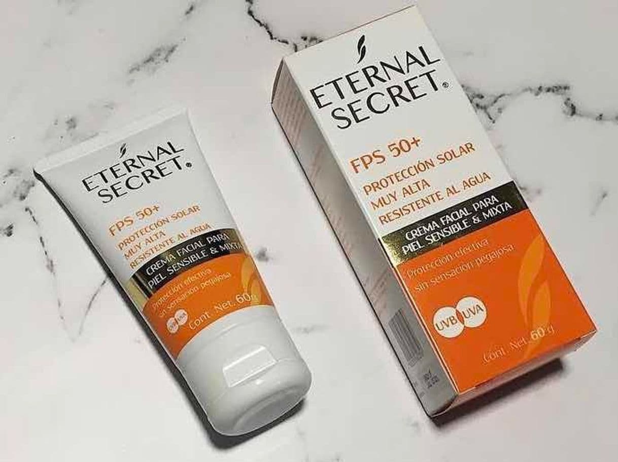 Moda Protector Solar 50 fps ETERNAL SECRET