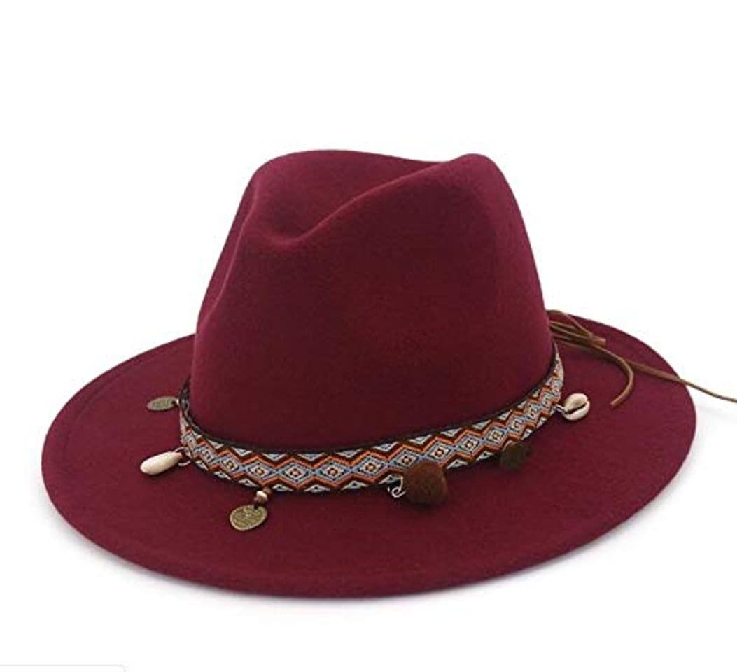 Product Hnfcgb Sombreros de Lana de Estilo Bohemia for Mujer Sombreros de Lana