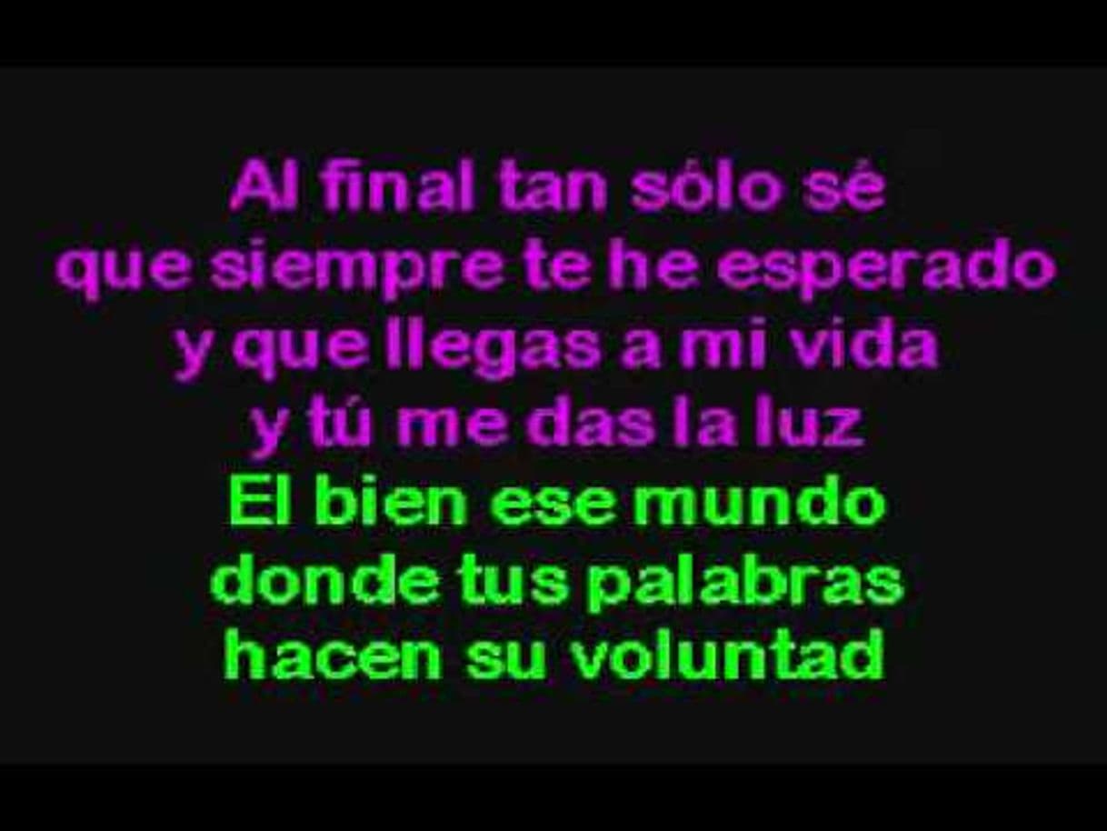 Moda Karaoke Te amo Chayanne 