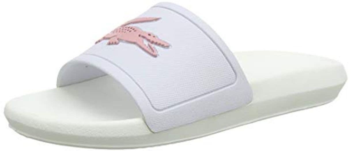 Lugar Lacoste Croco Slide 119 3 Cfa, Sandalias de Punta Descubierta para Mujer,