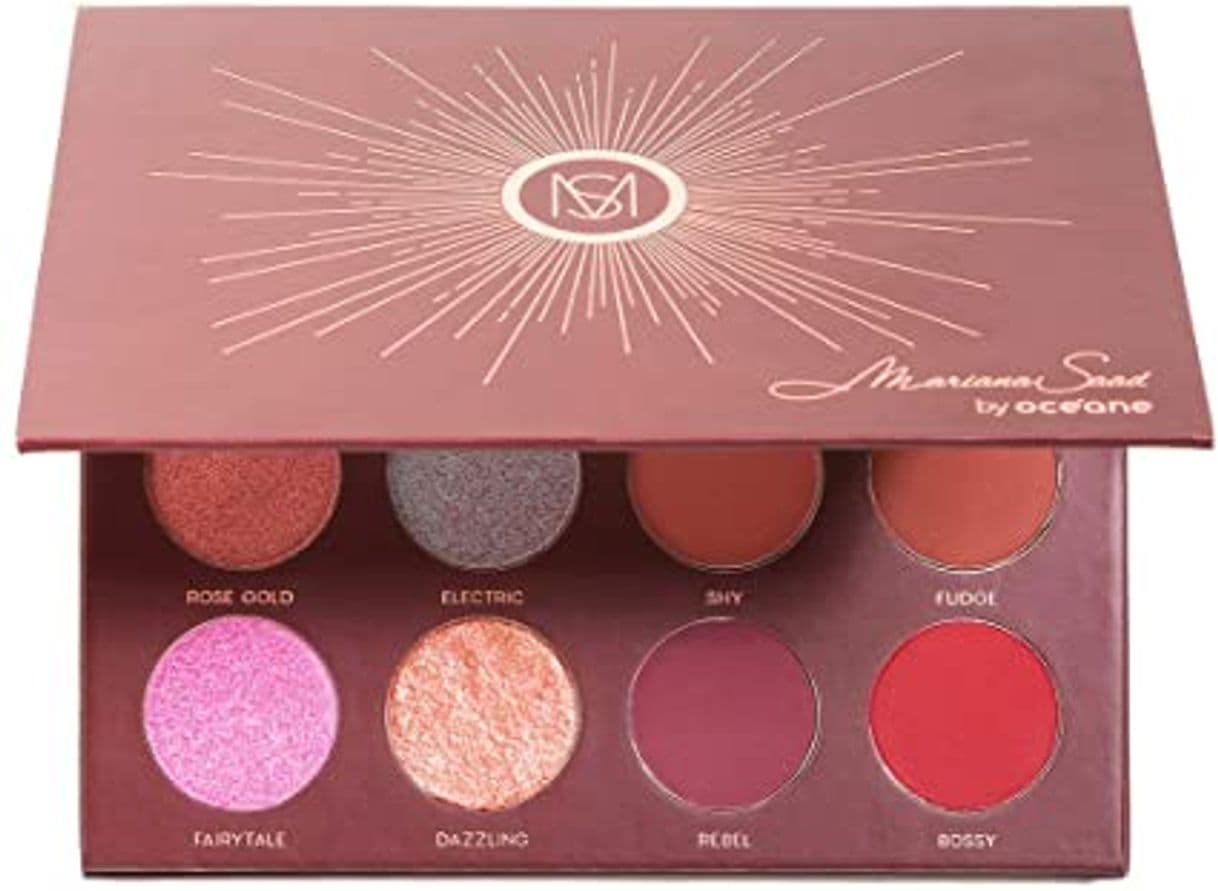 Fashion Paleta de Sombras, 12 Shades, Océane.