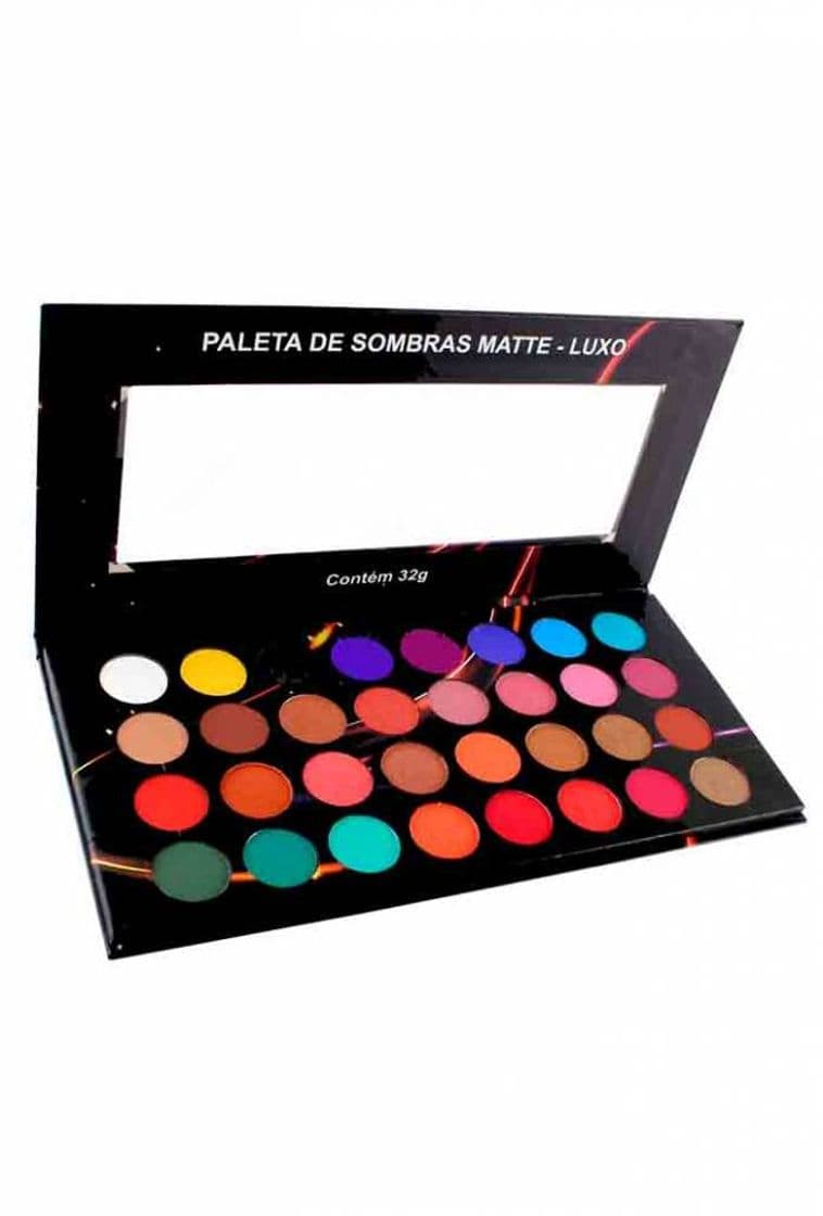 Fashion Paletas De Sombras Matte Luxo 32 Cores/Ludurana