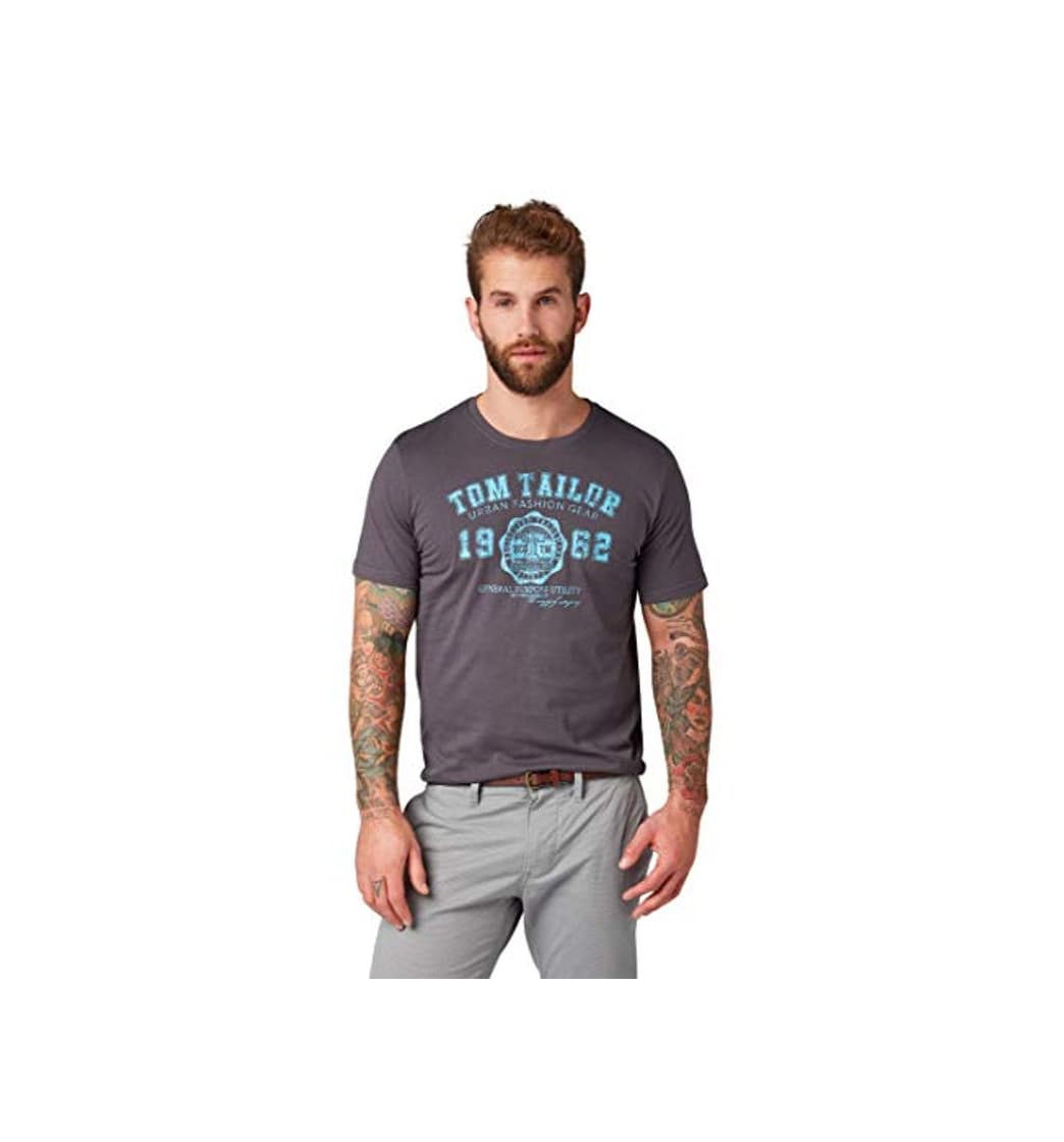 Product Tom Tailor Logo Camiseta, Gris