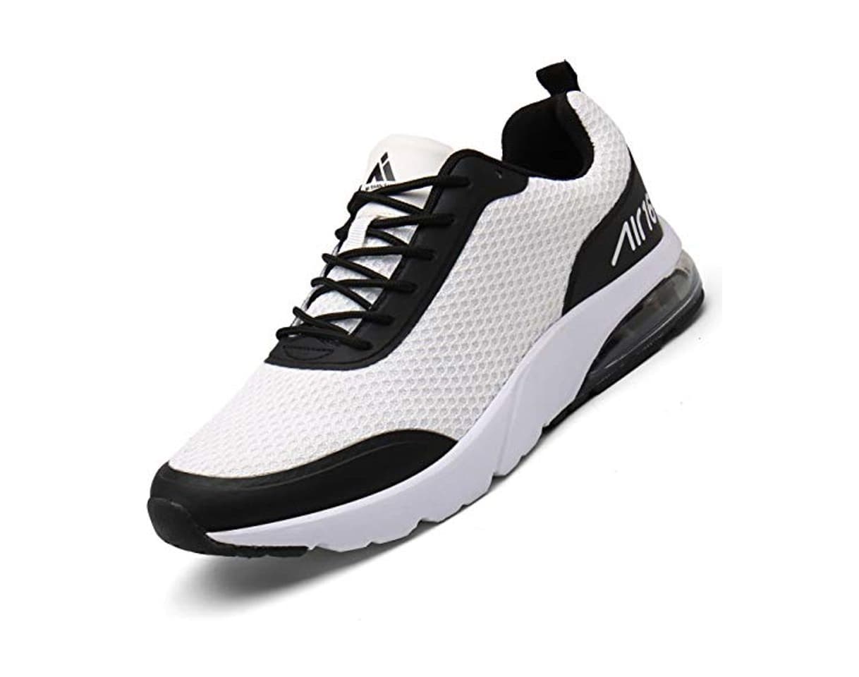 Fashion Aire Zapatillas Running Mujer Casual Deportivas para Correr Antideslizante Ligero Sneakers Blanco 36 EU