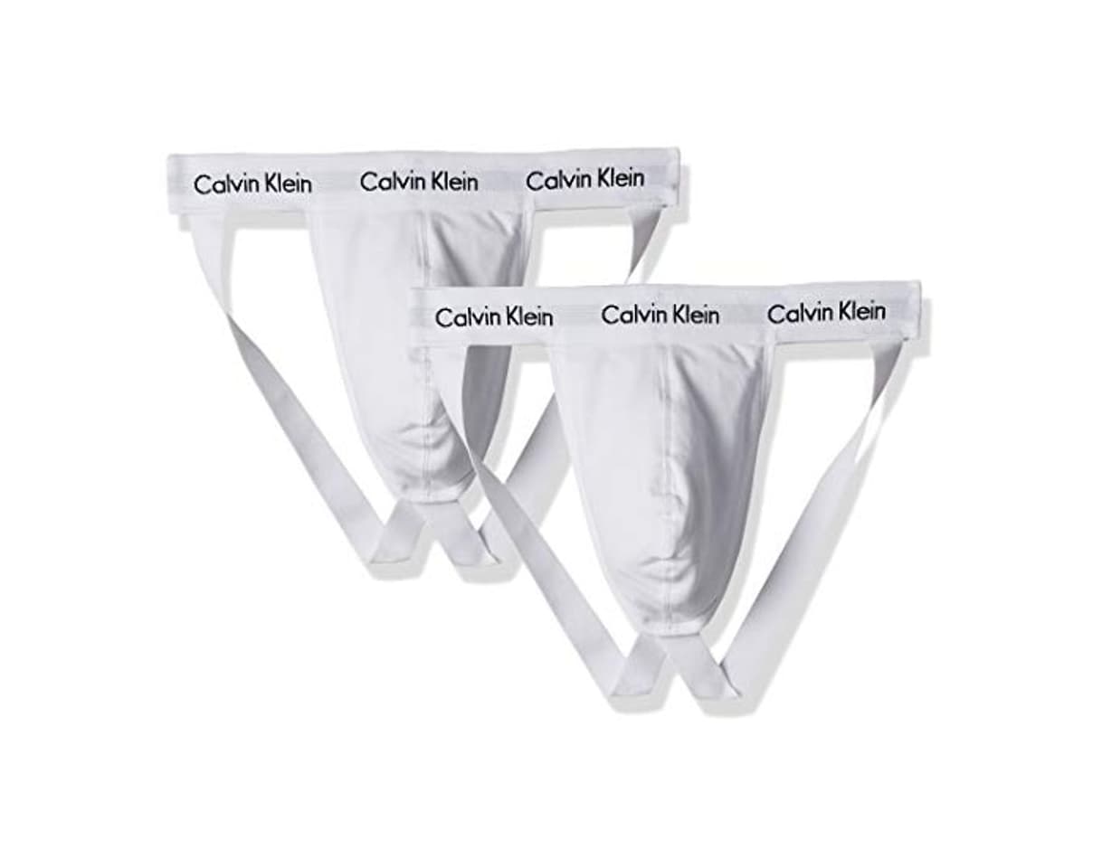 Product Calvin Klein Jock Strap 2pk Ropa Interior Deportiva, Blanco