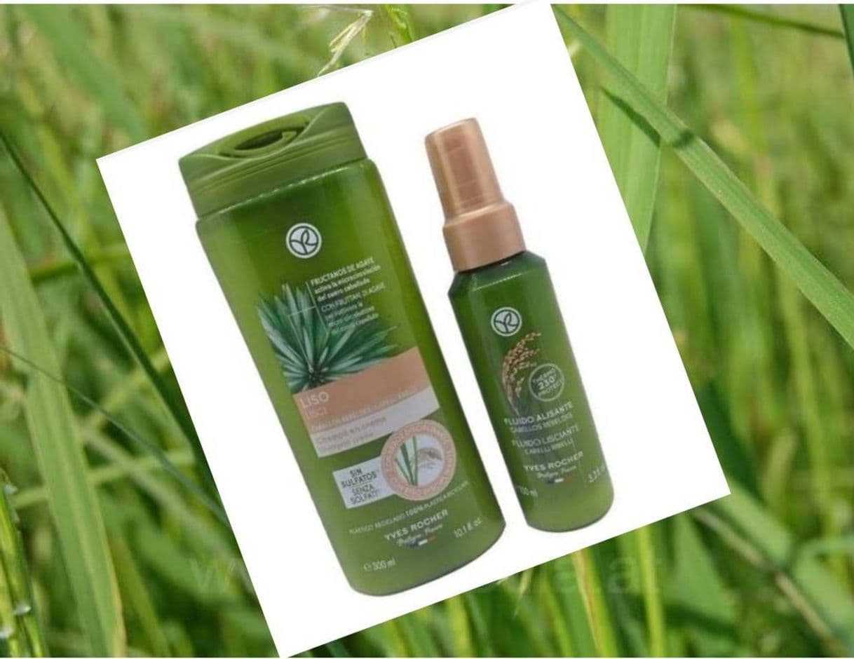 Fashion Shampoo y crema para peinar alisante Yves Rocher 💚🌿