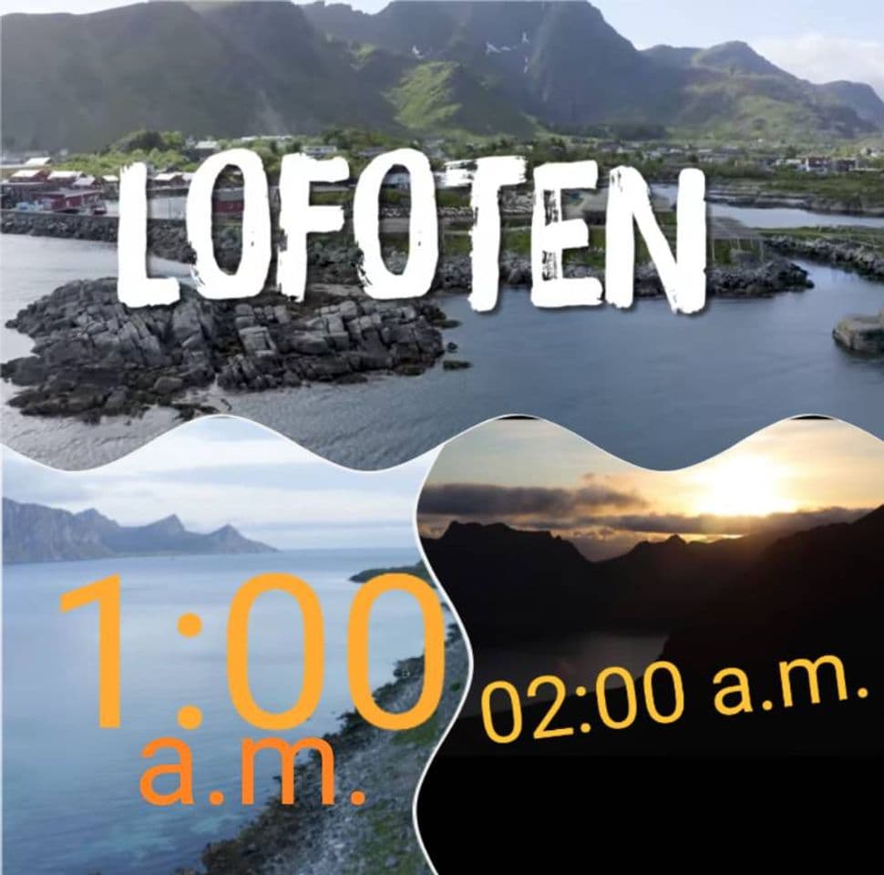 Place LOFOTEN, situado en Noruega