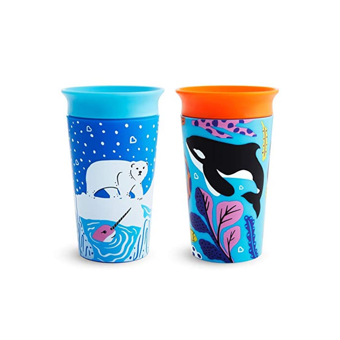 Producto Munchkin Miracle 360° Wildlove - Vaso Antiderrames Entrenamiento con Asas