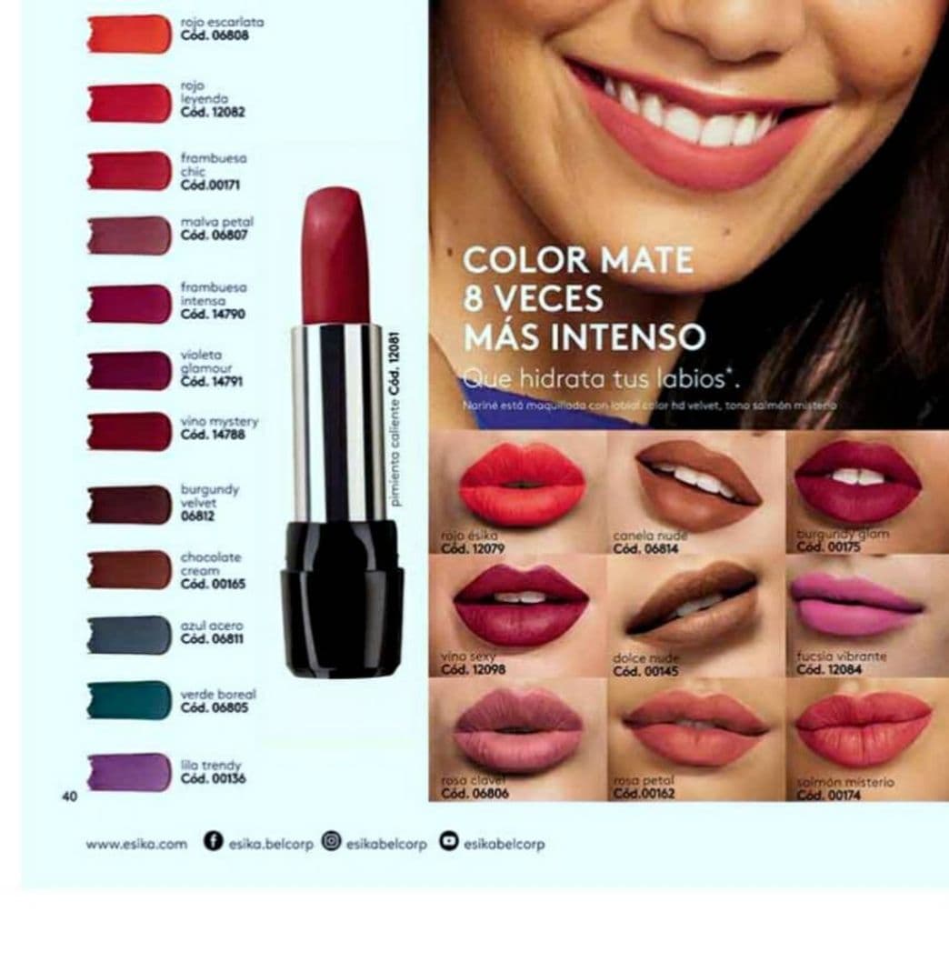 Fashion Labial COLOR HD VELVET.