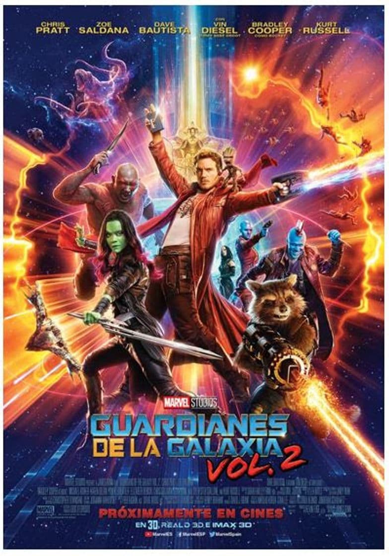 Película Guardians of the Galaxy Vol. 2