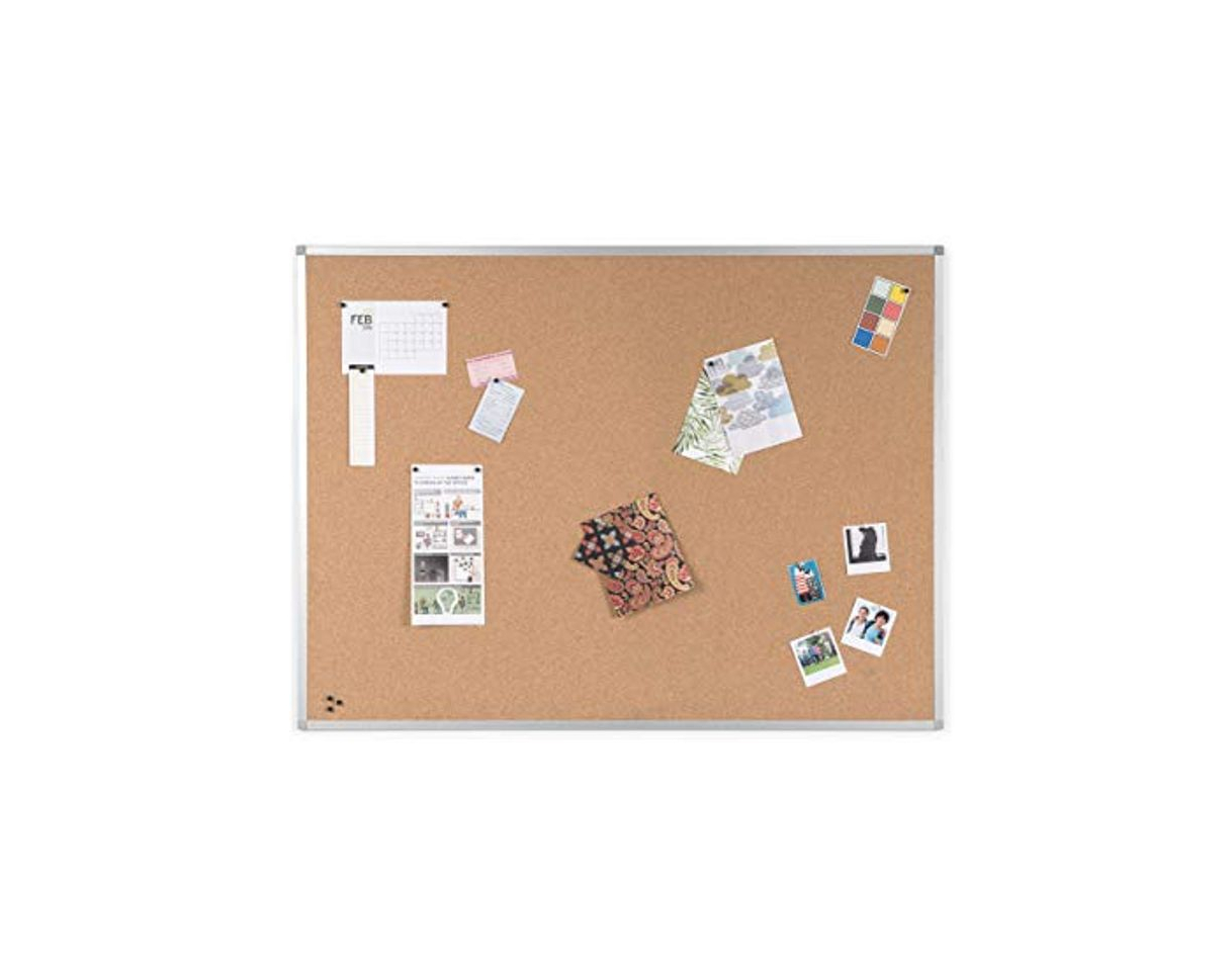 Producto BoardsPlus Tablero De Corcho Y Pizarra Con Marco De Aluminio