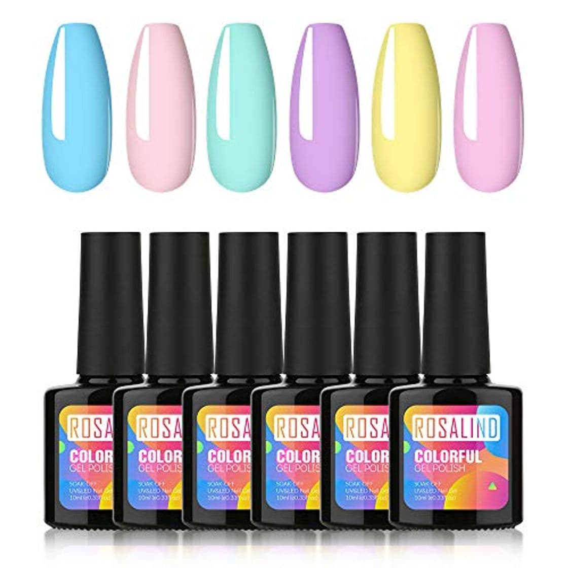 Product ROSALIND Esmaltes Semipermanentes de Uñas en Gel UV LED