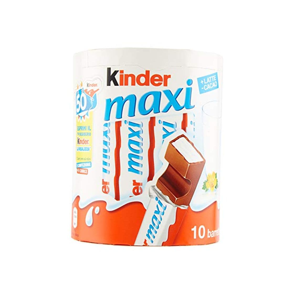 Producto Kinder Maxi Chocolate con Leche 210 gr