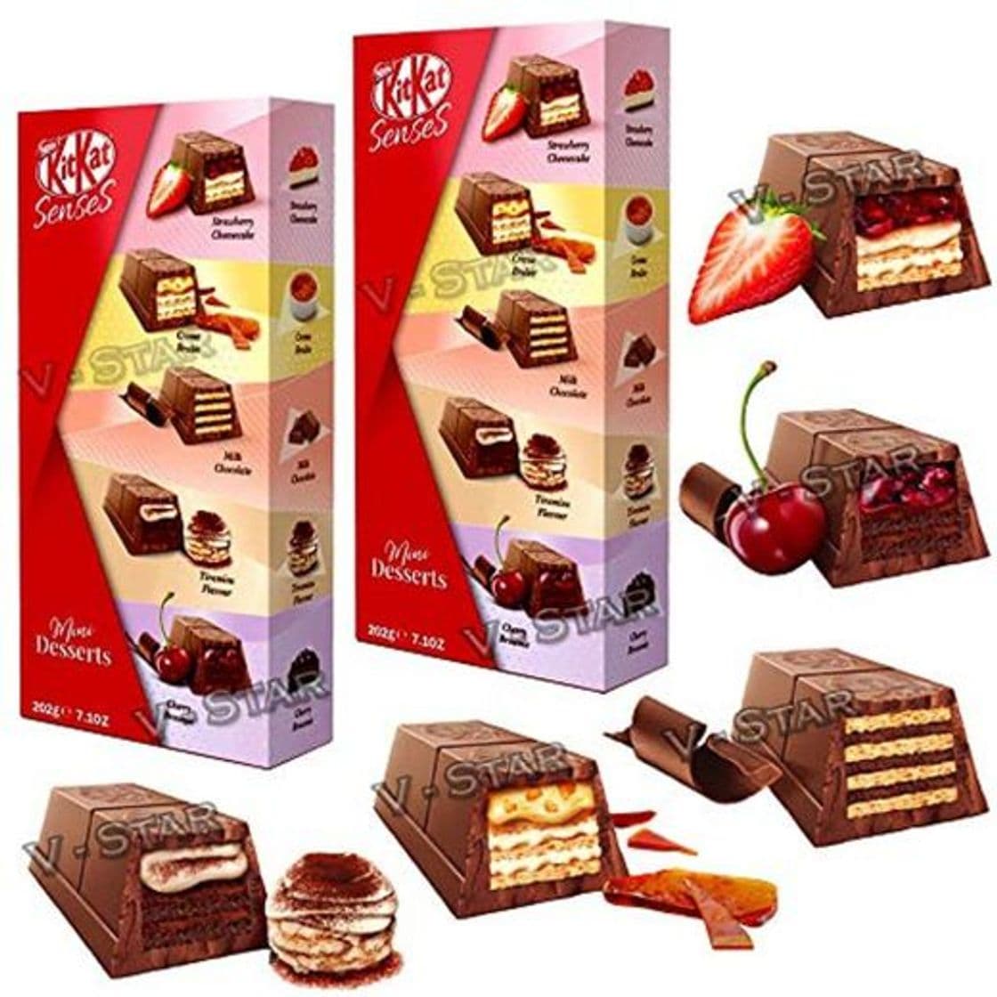 Producto Nestle Kit Kat Senses Mini Desserts