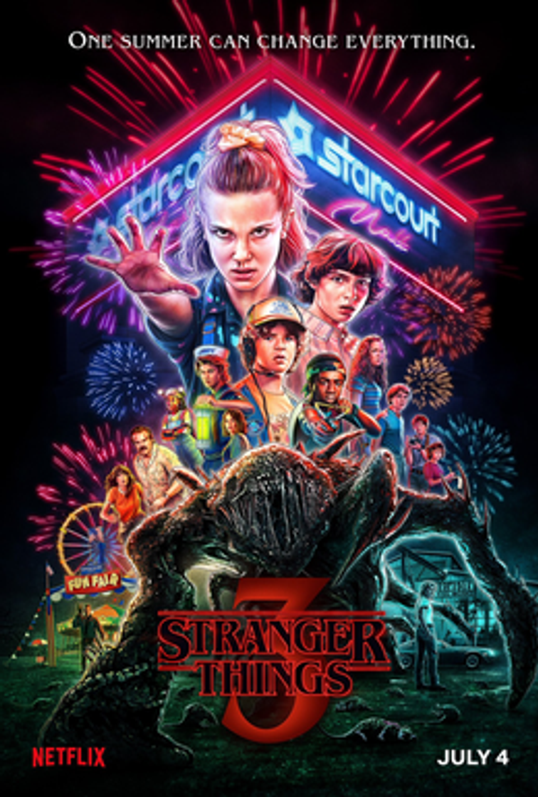 Serie Stranger things tercera temporada