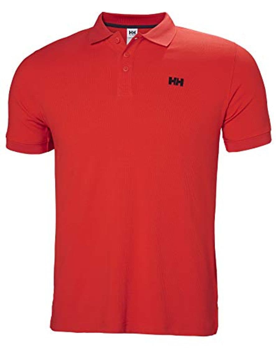 Fashion Helly Hansen Driftline Camiseta Tipo Polo de Manga Corta con Tejido de