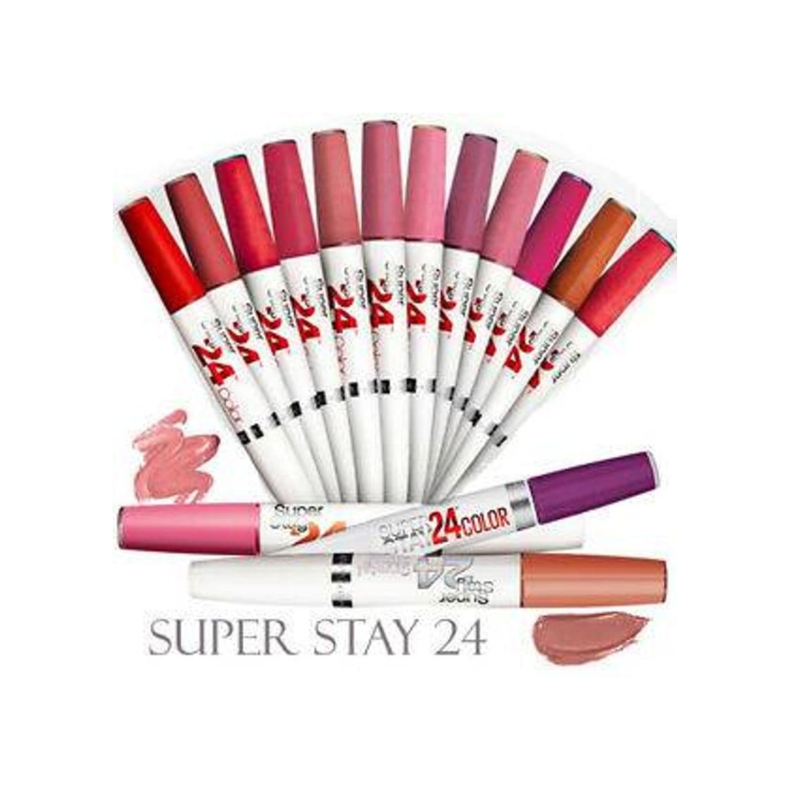 Product NIB Maybelline SuperStay 24h Bold Matte 2 Steps Lipstick Balm