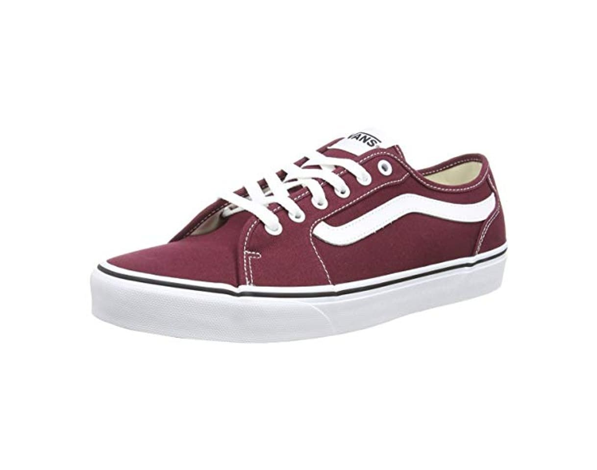 Moda Vans Filmore Decon, Zapatillas para Mujer, Rojo