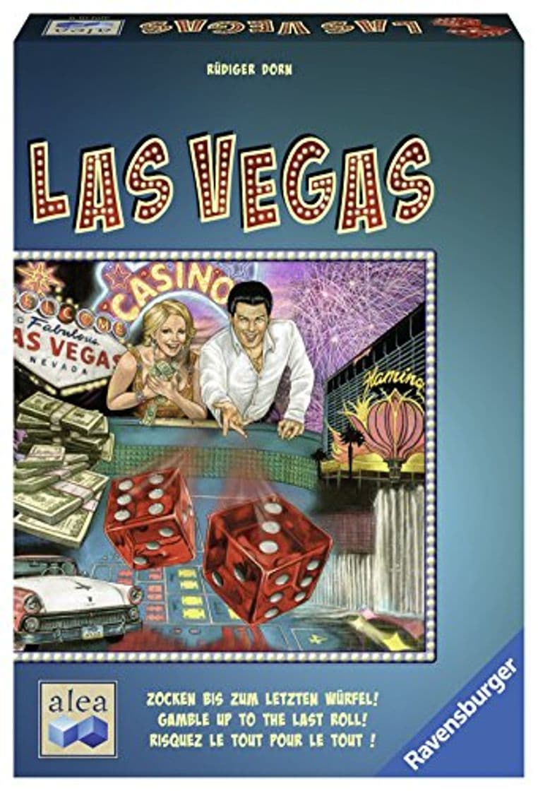 Producto Ravensburger Alea 269389 Las Vegas - Juego de Mesa sobre Casino de