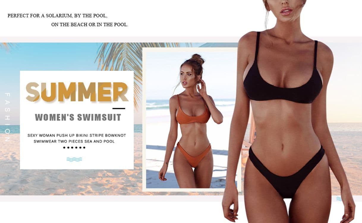 Fashion heekpek Bikini Mujer 2019 Push up con Relleno Bikini Bandeau para Mujer