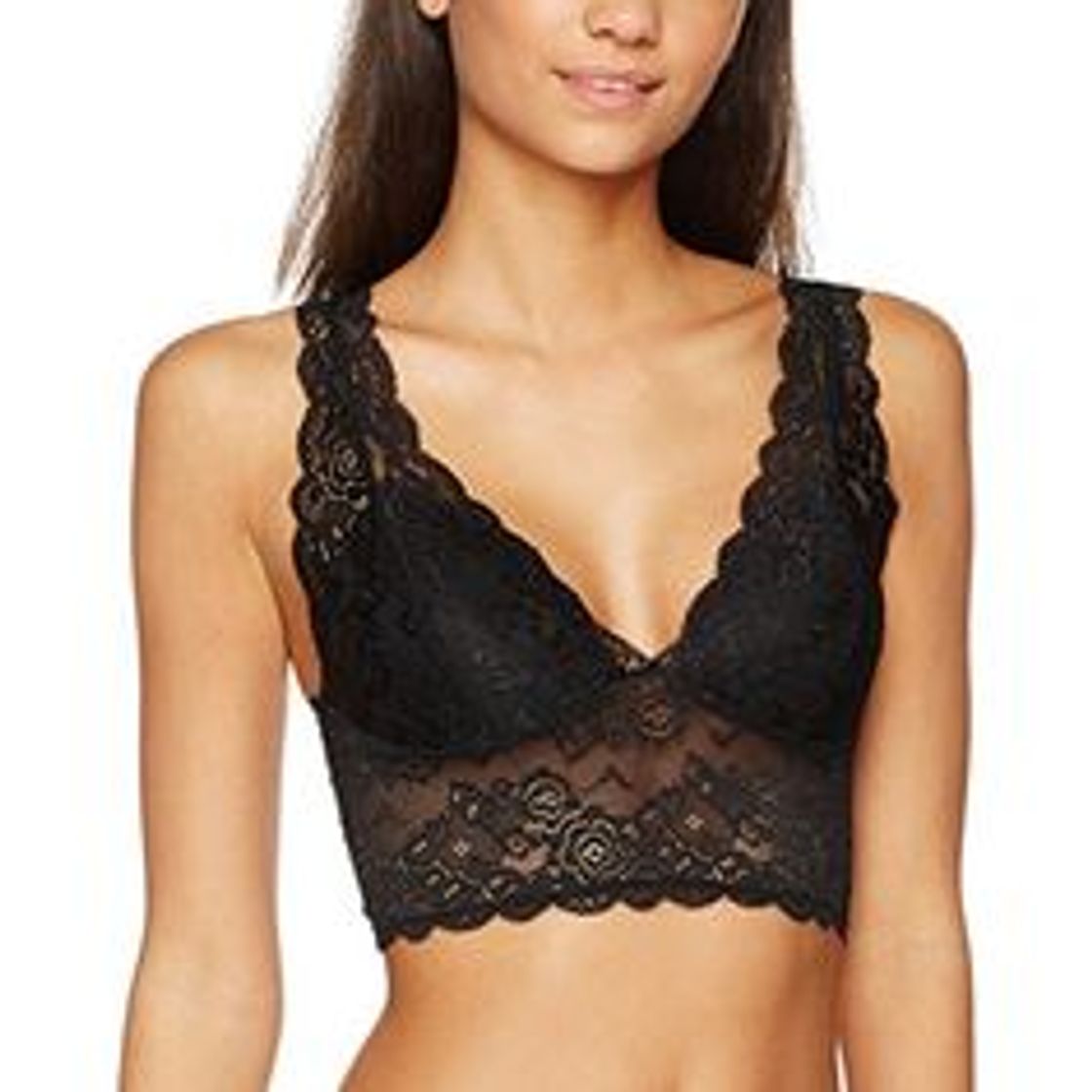 Product Only Onlchloe Lace Bra Noos Acc Corsé, Negro