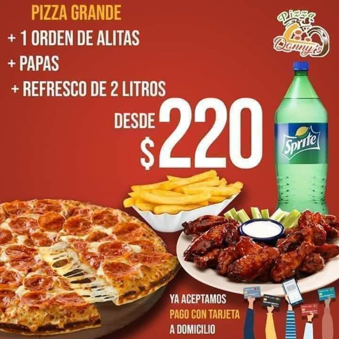 Restaurantes Danny's Pizza