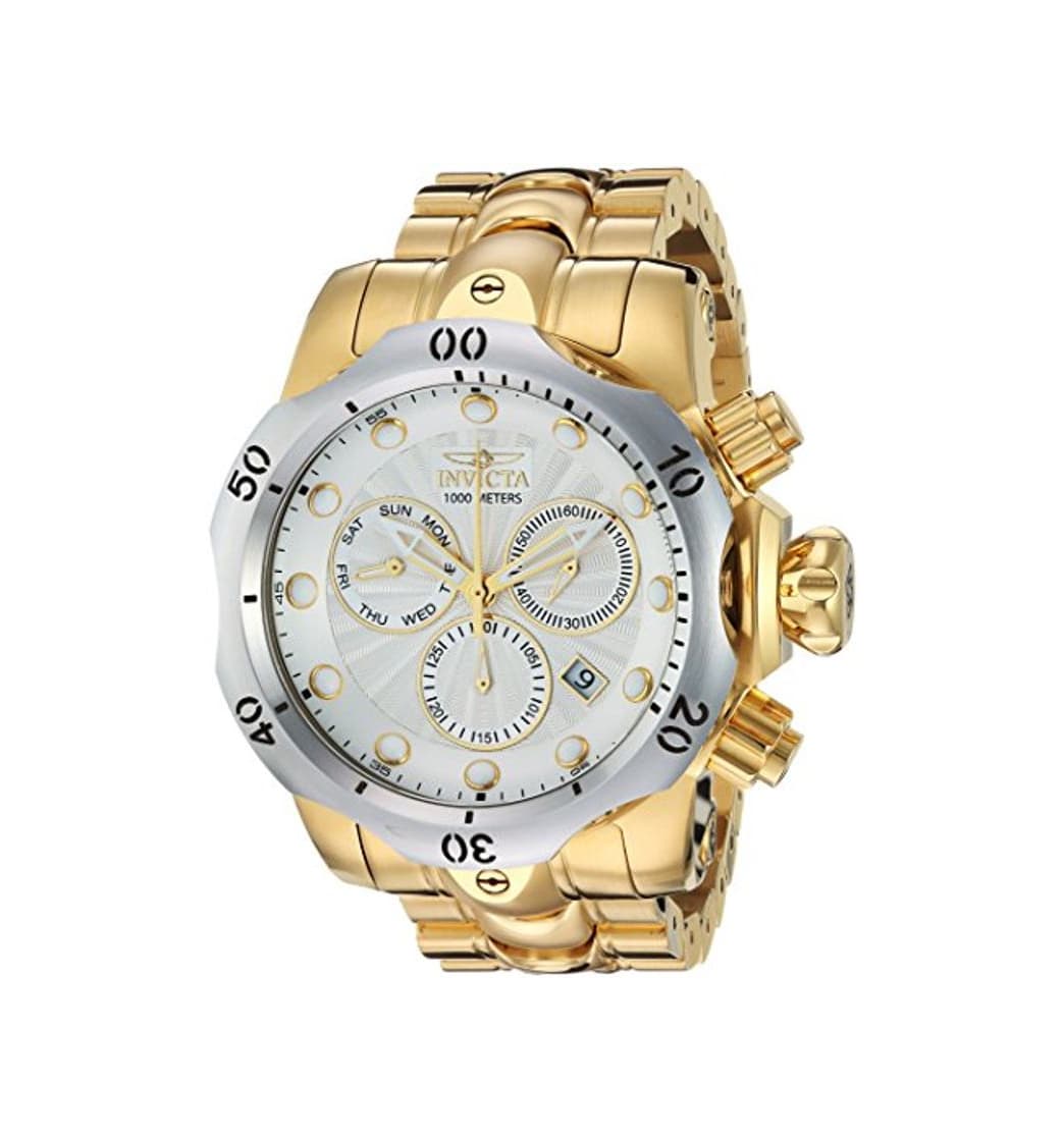 Product Invicta Reloj analógico para Hombre de Cuarzo con Correa en Acero Inoxidable 23893