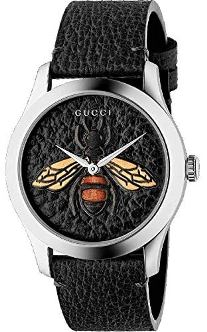 Moda Reloj Gucci YA1264067 Negro Acero 316 L Mujer