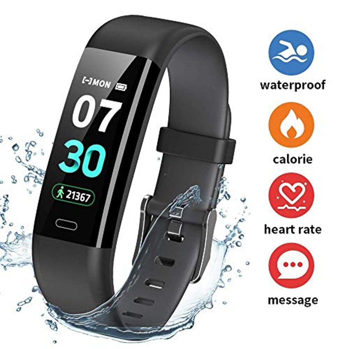 Producto HOFIT Pulsera Actividad Reloj Inteligente Fitness Tracker Podómetro Monitor de Sueño Contador