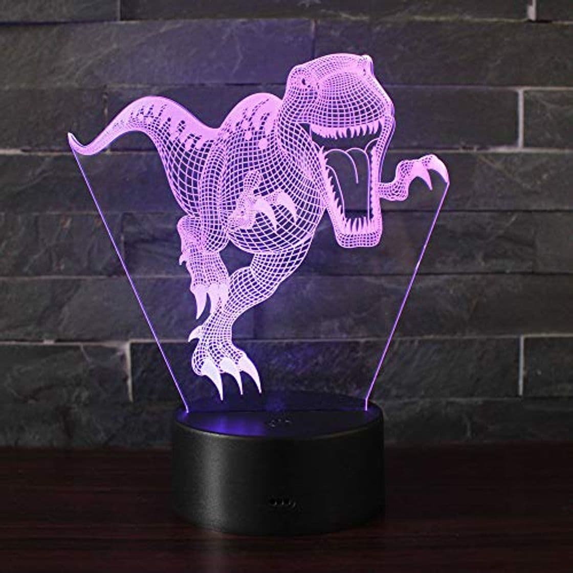 Product 3D Lámpara de Escritorio Win-Y LED 7 del tacto del color de