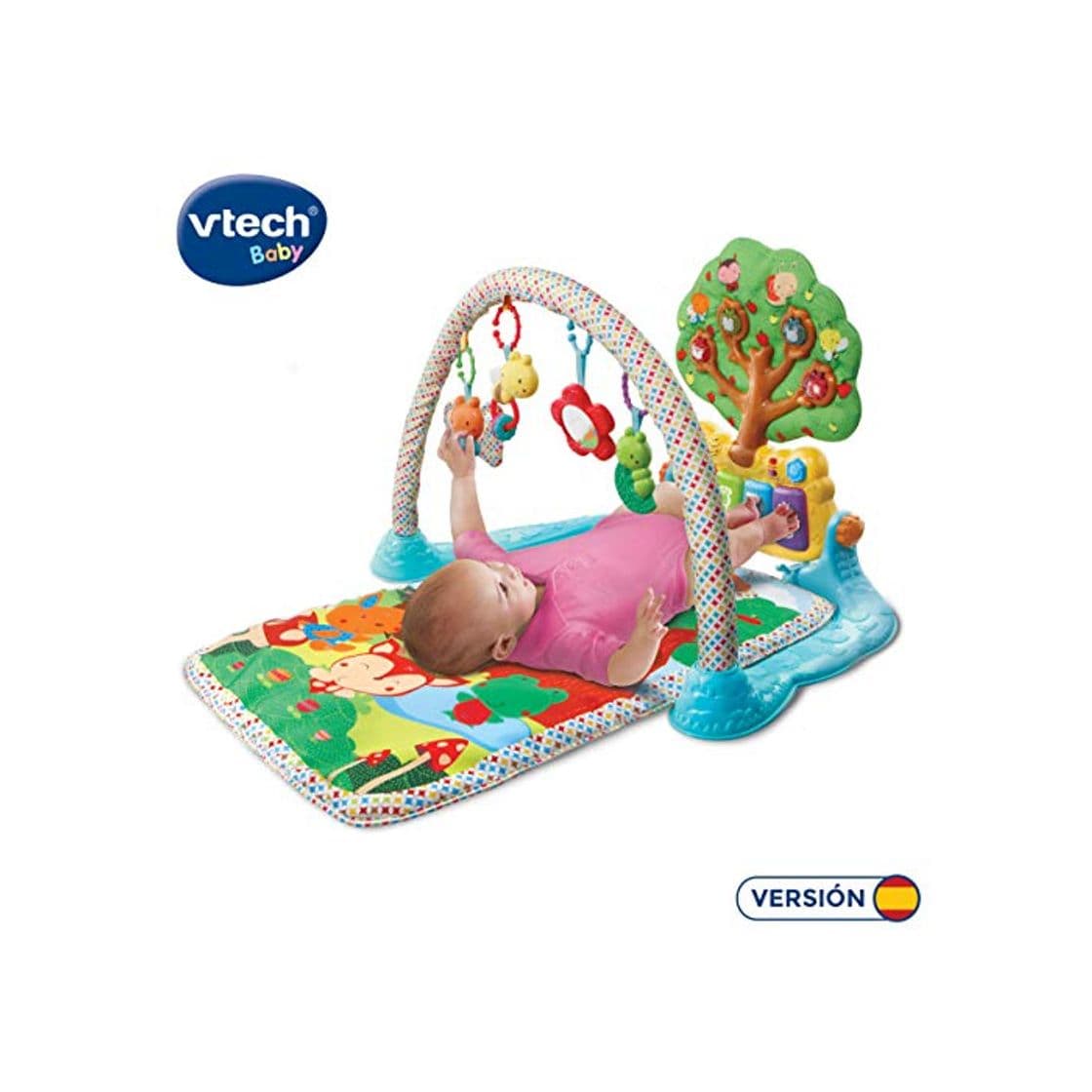 Producto VTech- Amigos En El Parque Manta de Juego Y Gimnasio Infantil, Multicolor,