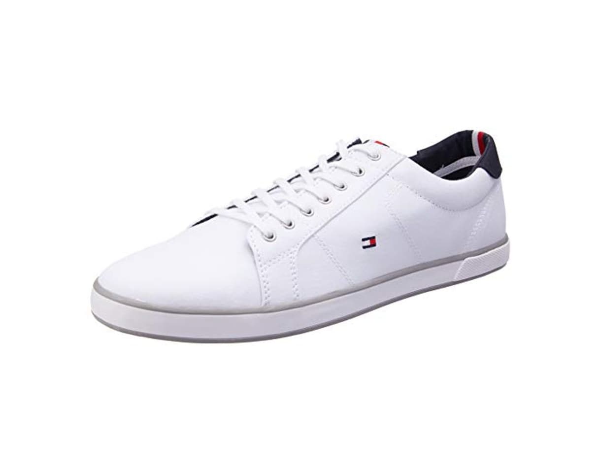 Fashion Tommy Hilfiger H2285arlow 1d, Zapatillas para Hombre, Blanco