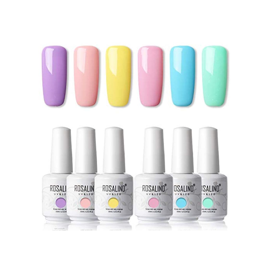 Producto ROSALIND 15ml Esmaltes Semipermanentes de Uñas en Gel UV LED